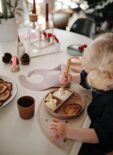 Силиконова Чиния С Вакуум С Три Разделения Cambridge Blue Mushie