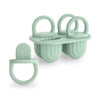 Силиконова Форма За Ледени Близалки Toddler Ice Pop Tray Cambridge Blue Mushie