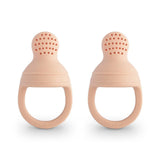 Силиконова Залъгалка За Храна 2 Бр. Blush Mushie