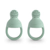 Силиконова Залъгалка За Храна 2 Бр. Cambridge Blue Mushie
