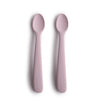 Силиконови Лъжички За Хранене 2 Бр. Soft Lilac Mushie