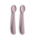 Силиконови Лъжички За Хранене 2 Бр. Soft Lilac Mushie