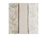 Комплект 3 Бр Муселинови Пелени 100Х100 См Secret Garden Beige - Пелени - Kikkaboo - BebeMama