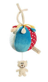 Музикална Играчка За Количка - Мече С Топка - Музикални Играчки - Nici - BebeMama