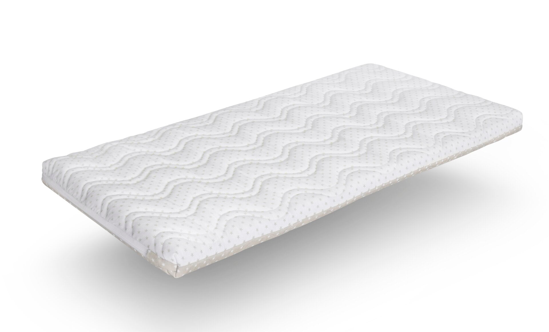 Бебешки Топ Матрак За Сгъваема Кошара Travel Бежови Звезди My Baby Mattress