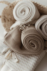 Бамбуково Бебешко Одеяло Fir 80 X 100 См Light Grey My Memi