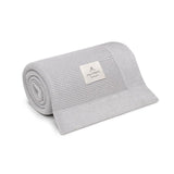 Бамбуково Бебешко Одеяло Classic 80 X 100 См Light Grey My Memi