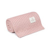Бебешко Бамбуково Одеяло Chain 80 X 100 См Powder Pink My Memi