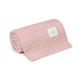 Бебешко Бамбуково Одеяло Chain 80 X 100 См Powder Pink My Memi