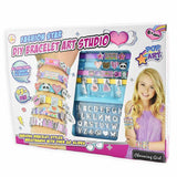 Brățară DIY cu talismane - Set pentru copii, 95 de piese