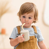 Nattou Zöld Szívószállal Ellátott Baby Pohár
