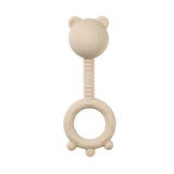 Бебешка Силиконова Дрънкалка Bear Clay Nattou
