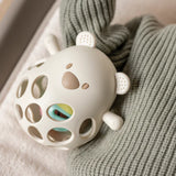 Бебешка Силиконова Дрънкалка С Топче Bear Clay Nattou