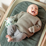 Бебешка Силиконова Дрънкалка С Топче Bear Pastel Green Nattou