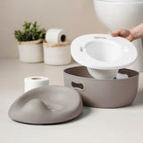 Бебешко Гърне Potty 3 In 1 Taupe Nattou