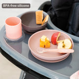 Комплект За Хранене 4 Части Pink Eggplant Nattou