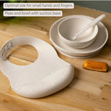 Комплект За Хранене 4 Части С Лигавник Clay With Stars Nattou