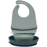 Комплект За Хранене Bib Green Nattou