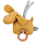 Музикална Играчка Dog Charlie Jacquard Caramel Nattou