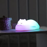 Éjjeli lámpa Hippo lazacrózsaszín Nattou