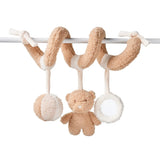 Плюшена Спирала Teddy Ecru Caramel Nattou
