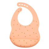 Силиконов Лигавник Bib Powder Peach And Stars Nattou