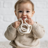 Силиконови Топки За Гризане Clay And White Nattou