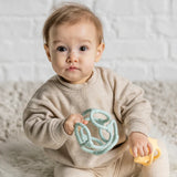 Силиконови Топки За Гризане Pastel Green And Yellow Nattou