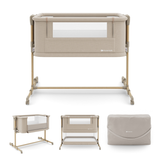 Nestee Grow 2 Бебешка Кошара Beige Kinderkraft