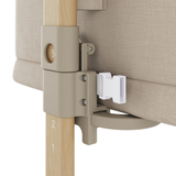 Nestee Grow 2 Бебешка Кошара Beige Kinderkraft