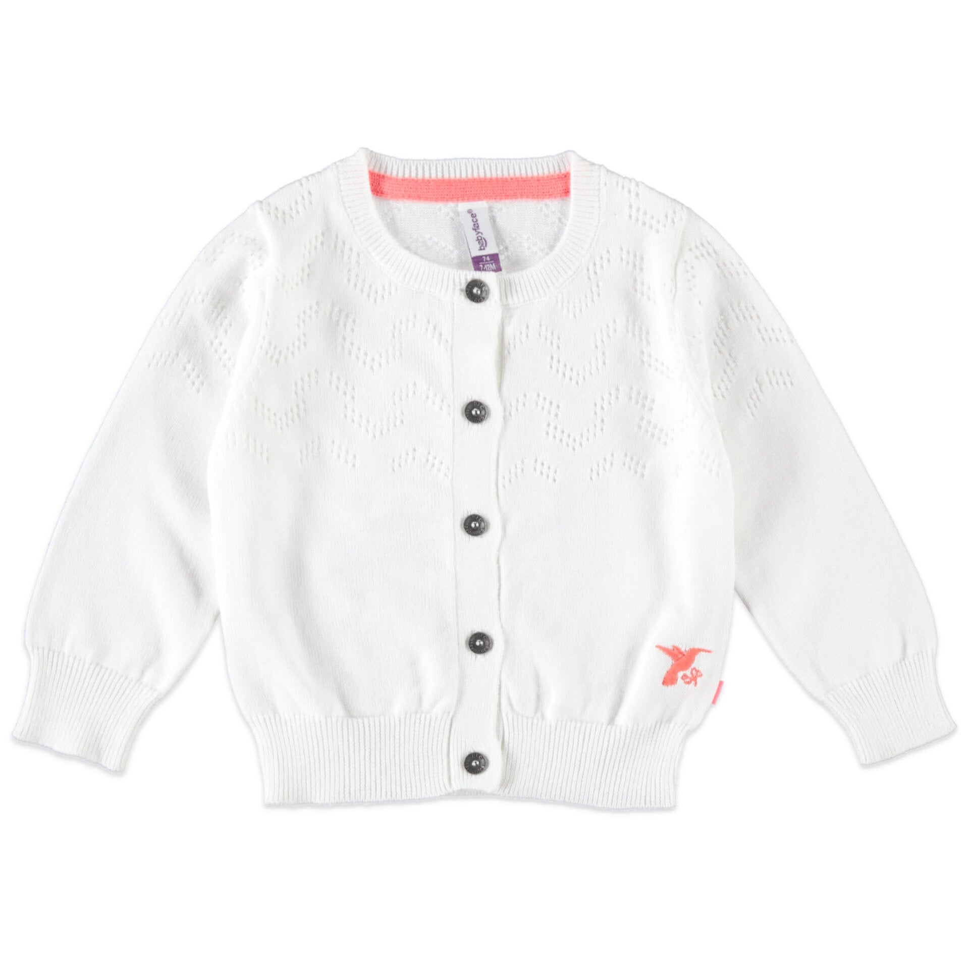 Детска Памучна Жилетка За Момиче, 116 См. 6 Г. Babyface