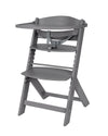 Дървен Стол За Храненe Nordy Dark Grey Kikkaboo