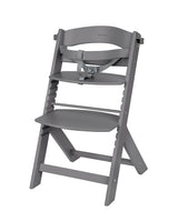 Дървен Стол За Храненe Nordy Dark Grey Kikkaboo