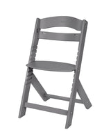 Дървен Стол За Храненe Nordy Dark Grey Kikkaboo