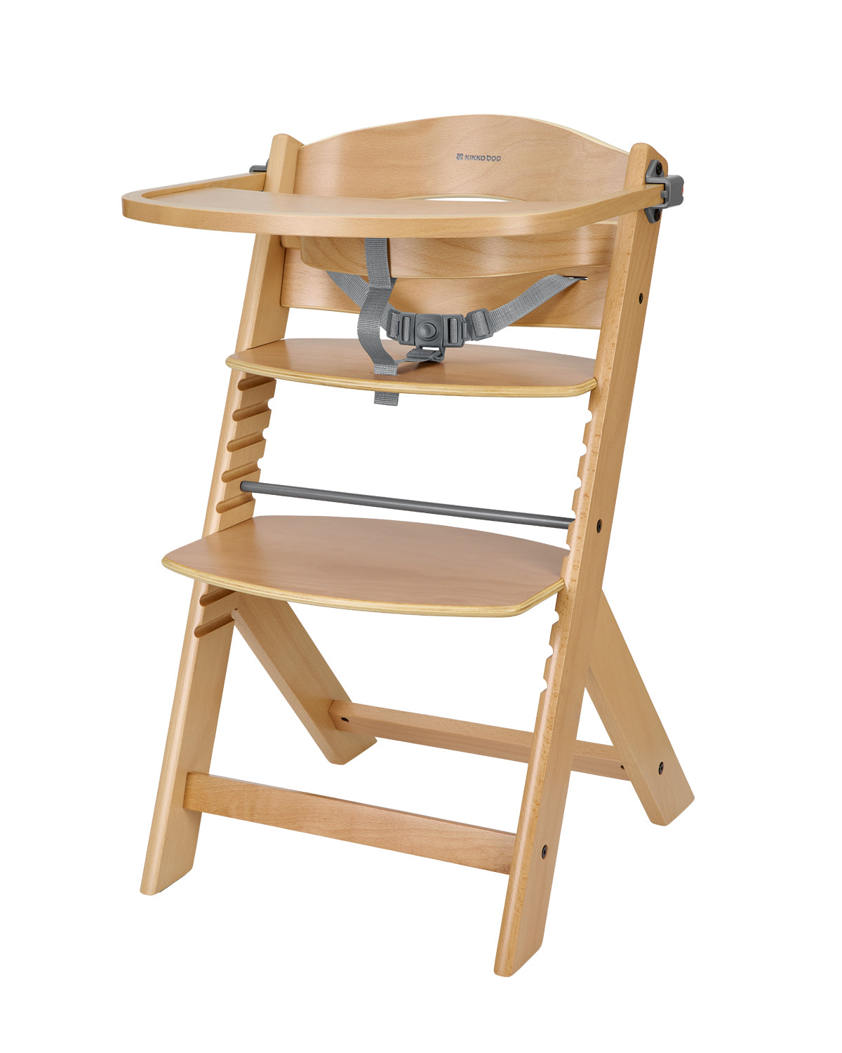 Дървен Стол За Храненe Nordy Wood Kikkaboo