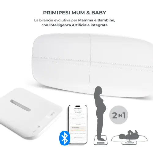 Електронна Бебешка Везна Primipesi Mum & Baby 1330 Nuvita