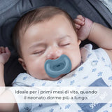 Комплект Силиконови Ортодонтични Залъгалки 2 Бр. (0 6 М.) Orthosoft Light Blue Nuvita