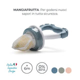 Мрежа За Плодове С Дръжка Flavorillo Powder Blue 1417 Nuvita