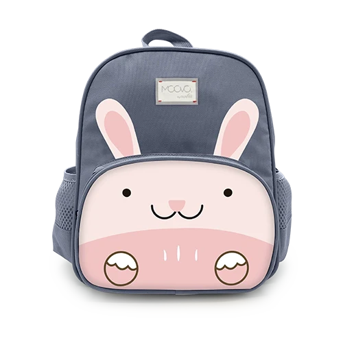Раница Moovo Big Girl Dark Grey Bunny 8741 Nuvita
