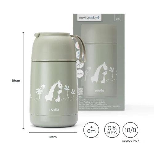 Термоконтейнер 620 Мл. Sage Green 4475 Nuvita