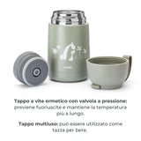Термоконтейнер 620 Мл. Sage Green 4475 Nuvita