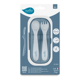 Виличка И Лъжичка В Кутия Powder Blue 8477 Nuvita