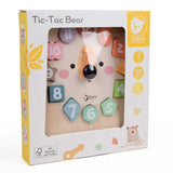 Образователен Дървен Часовник Мече С Календар За Деца Над 2 Години Classic World