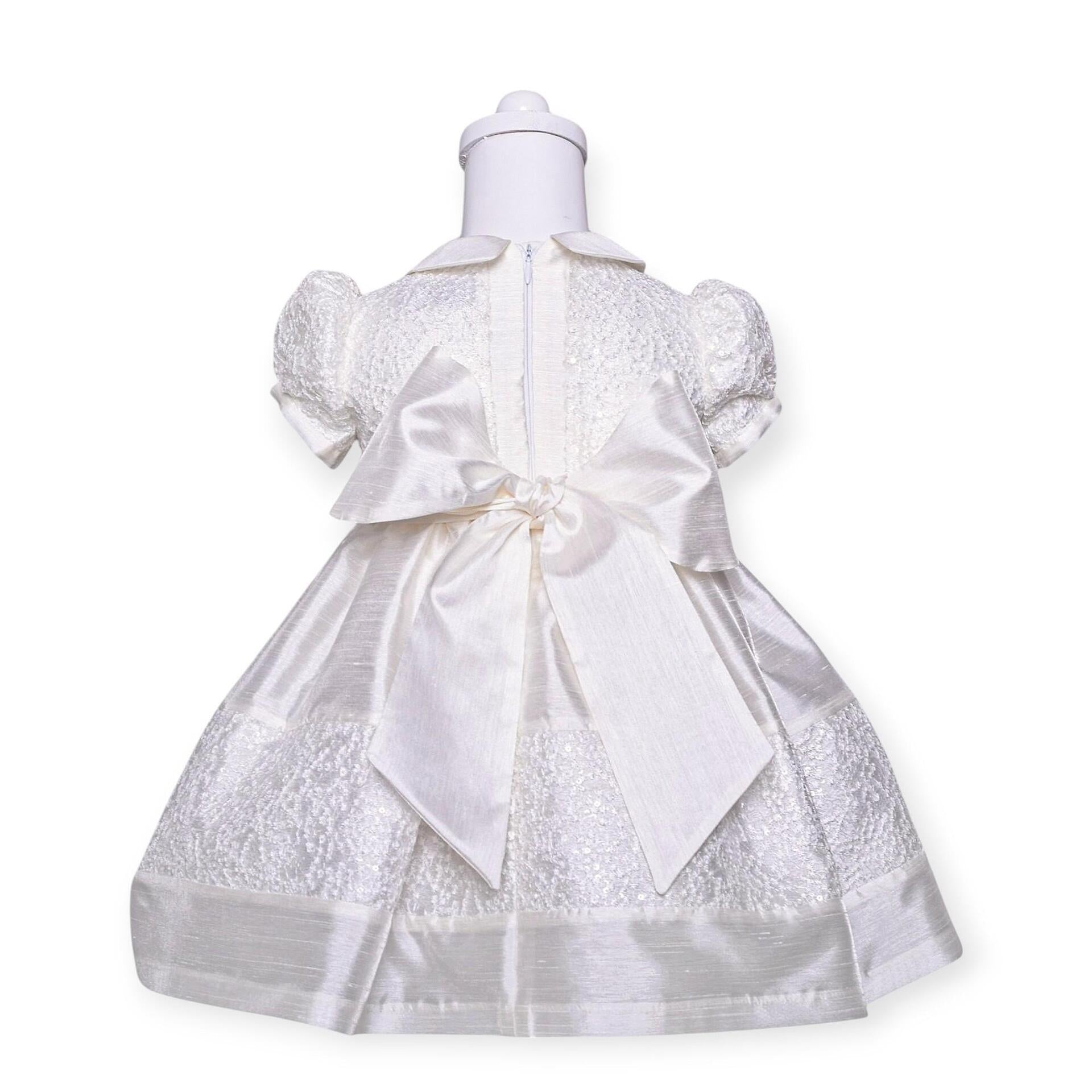 Официална Бебешка Рокля В Екрю, 98 См. 3 Г. Ross Unique