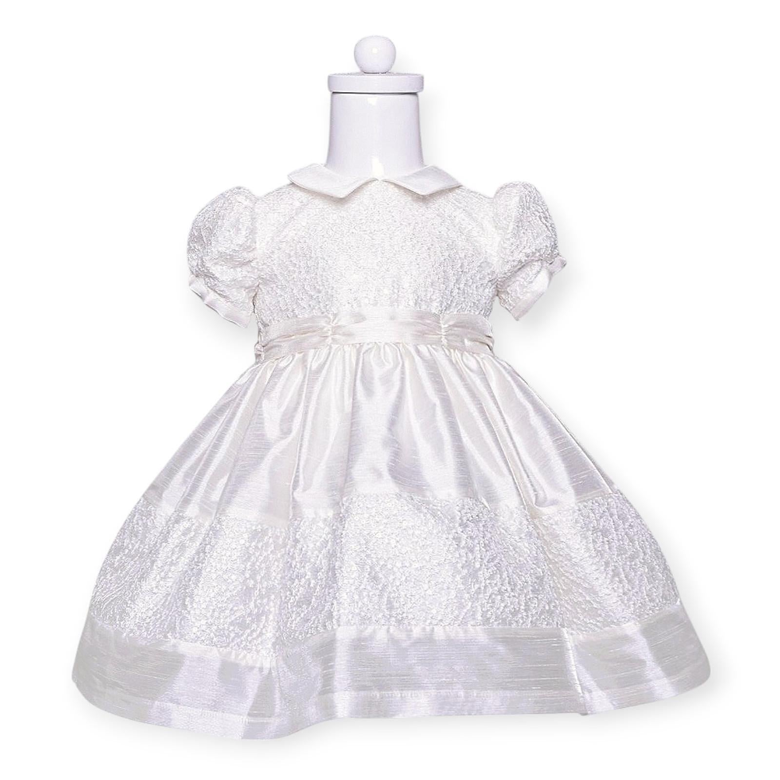 Официална Бебешка Рокля В Екрю, 98 См. 3 Г. Ross Unique