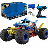 Buggy off-road „Shark” cu telecomandă și efect de fum 1:10