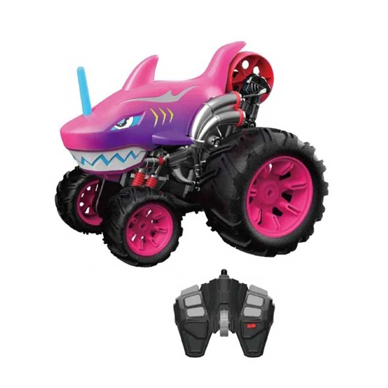 Jeep Off-Road cu Control RC și Rotație la 360° - Roz