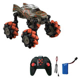 Jeep off-road cu roți pliabile și direcție RC 1:18