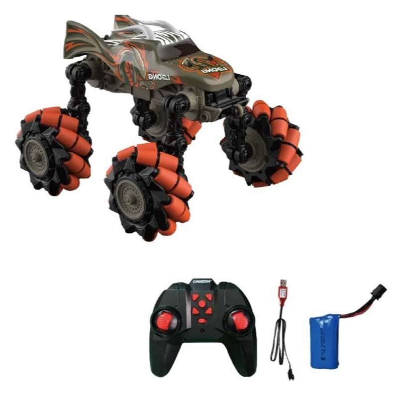 Jeep off-road cu roți pliabile și direcție RC 1:18