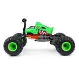 Mașină off-road cu roți față rotative, RC 1:16 în culoarea verde